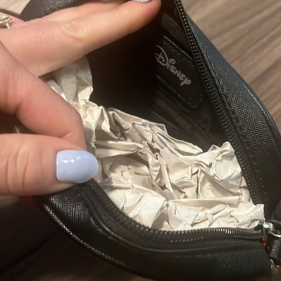 Disney Black and Red Crossbody Bag - Picture 3 of 4